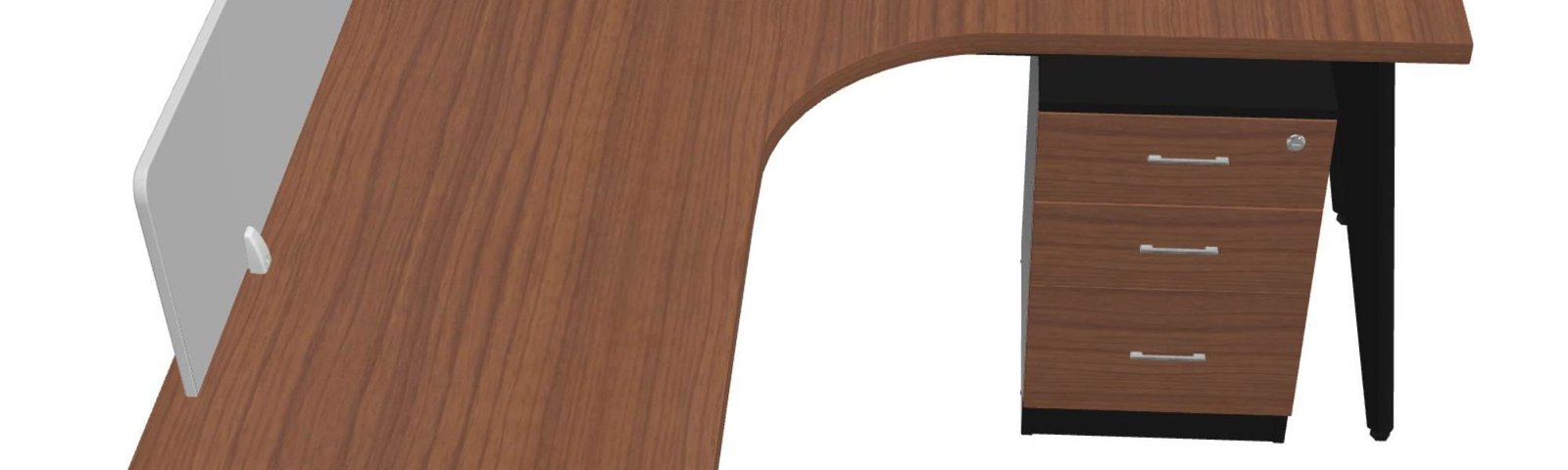 L-Shaped workstation for office.FF L-Shaped workstation for office.FF