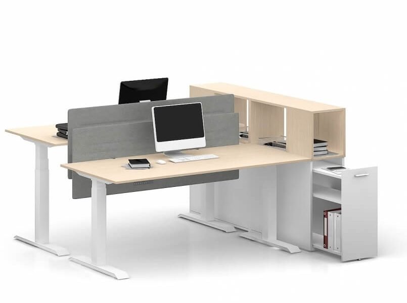 workstation-with-side-cabinet